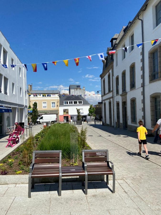 Votre Mini Maison En Plein Coeur Du Centre Ville -Terrasse - Et Parking Prive Sur Place Clos - Draps Et Menage Inclus Concarneau Exteriér fotografie